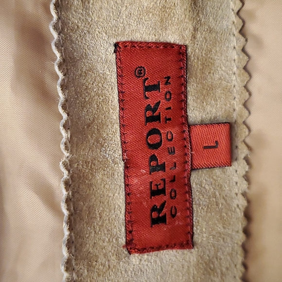 Men's Report Collection Suede Shirt - Picture 4 of 7